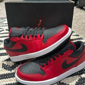 Nib 2021 Air Jordan 1 Low 'Reverse Bred'